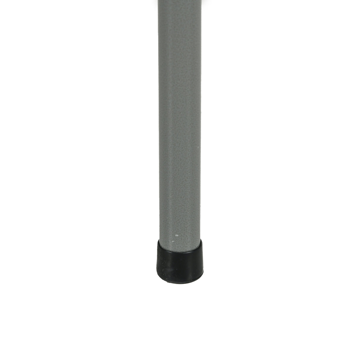 Mesa De Jardín Outsunny Acero, Hdpe Blanco 122x122x73 Cm_5