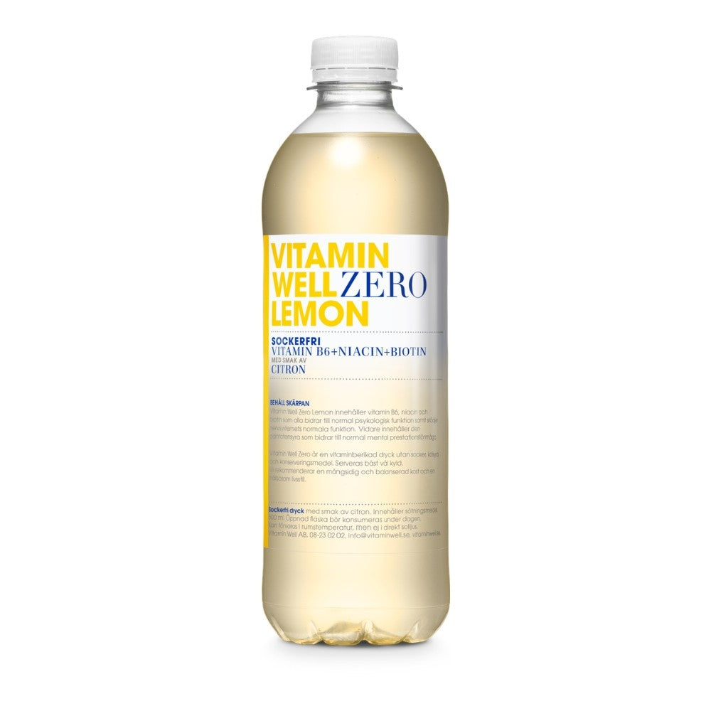 Bebida Vitaminada Zero Lemon 500ml Vitamin Well_0
