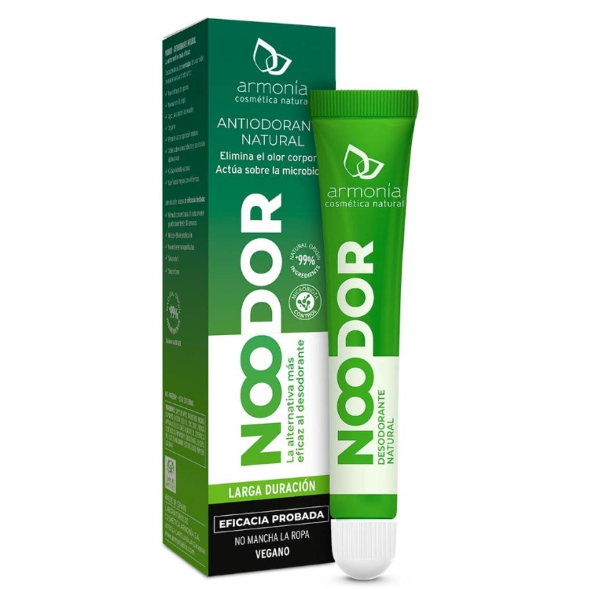 noodor desodorante antiodorante tubo 15ml.Armonía Cosmética Natural
