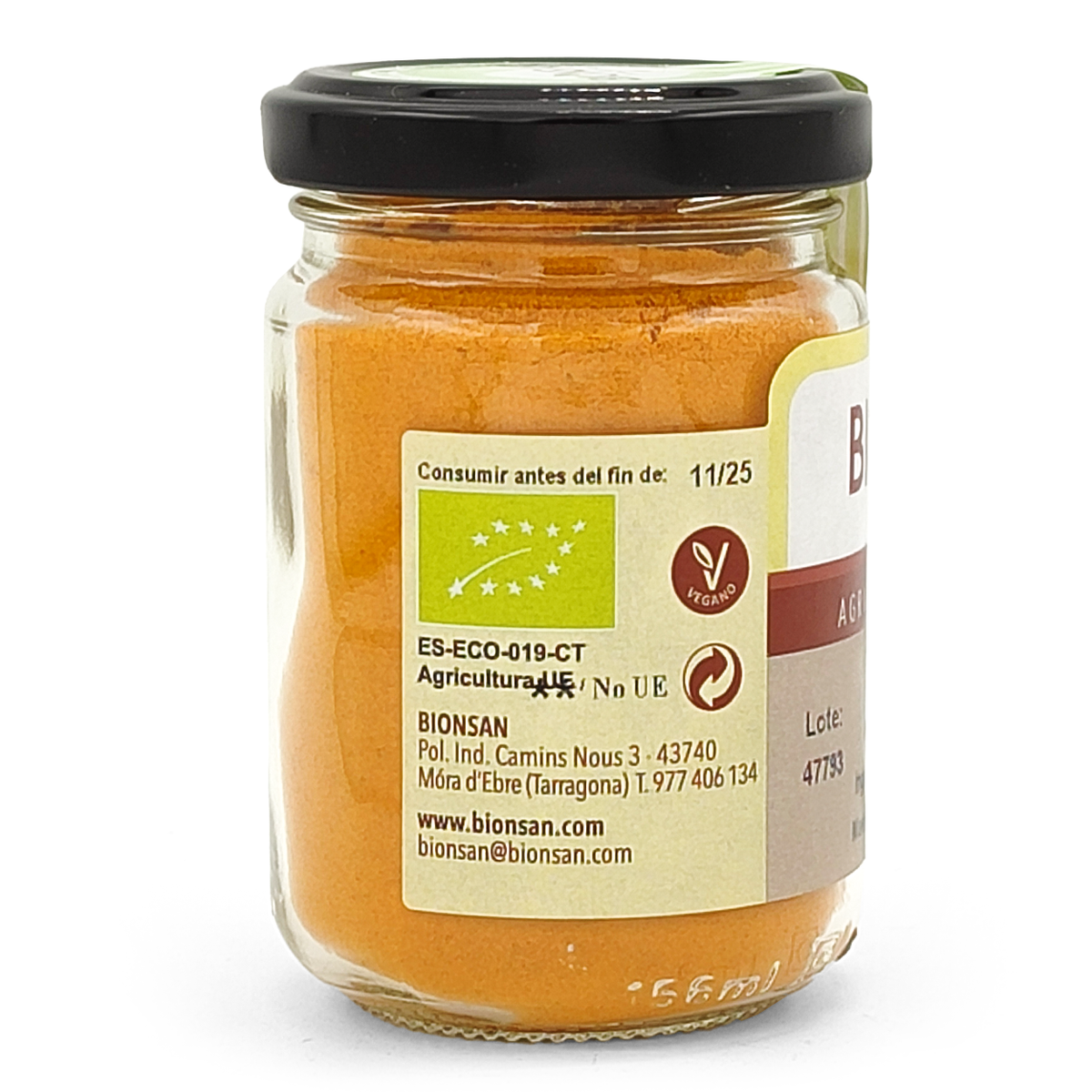 Cúrcuma En Polvo Eco Bionsan 75gr_2