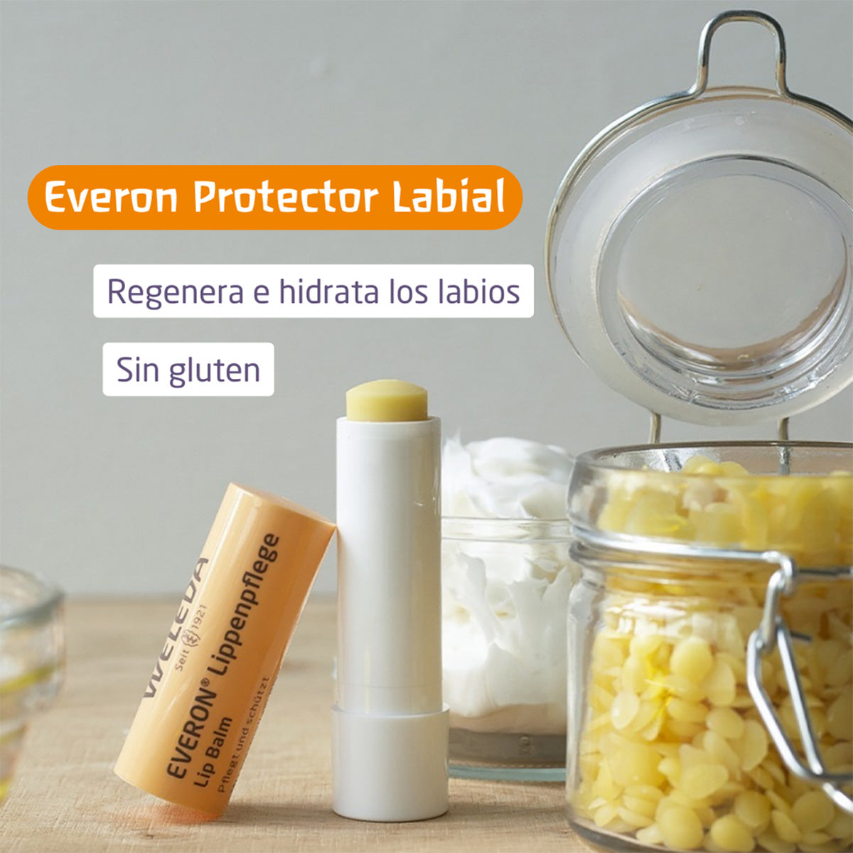 Everon Lip Balm, Weleda, 4,8g