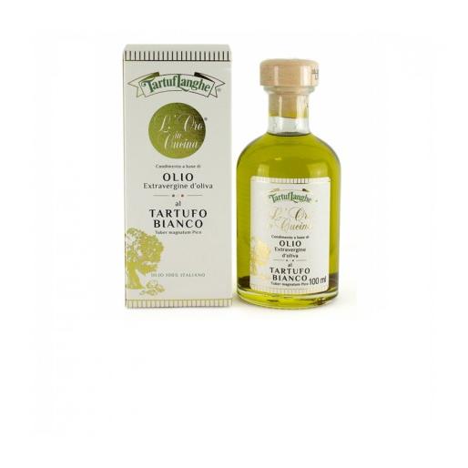 Aceite de Oliva Virgen Extra con Trufa blanca Tartuflanghe 100 ml