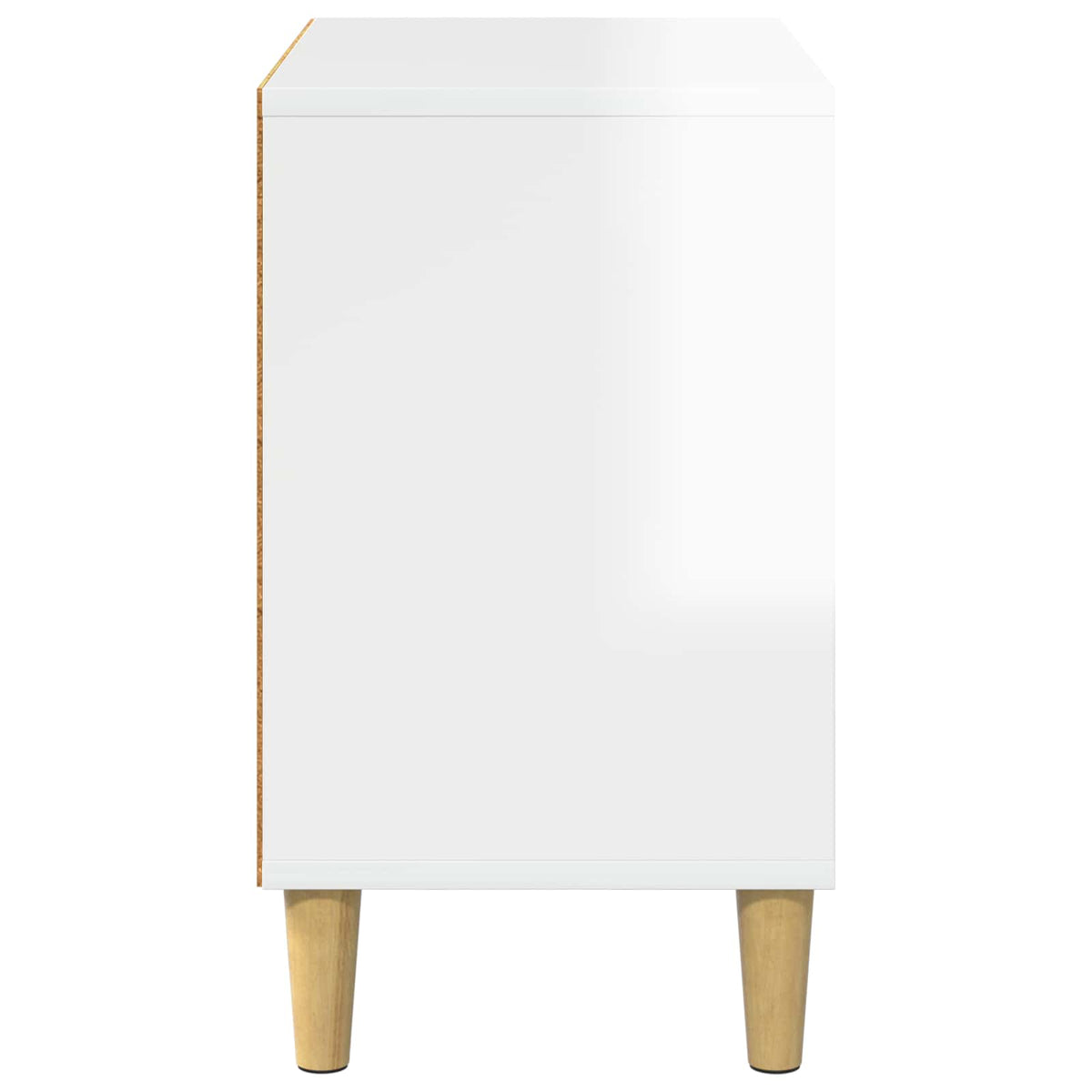 Casa Para Gatos Brillante 51 X 30 X 52 Cm Madera De Ingeniería_5