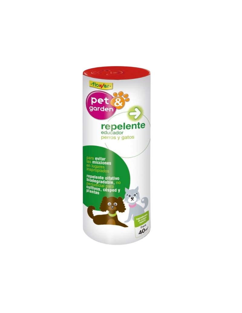Repelente educador perros y gatos Flower 300 g