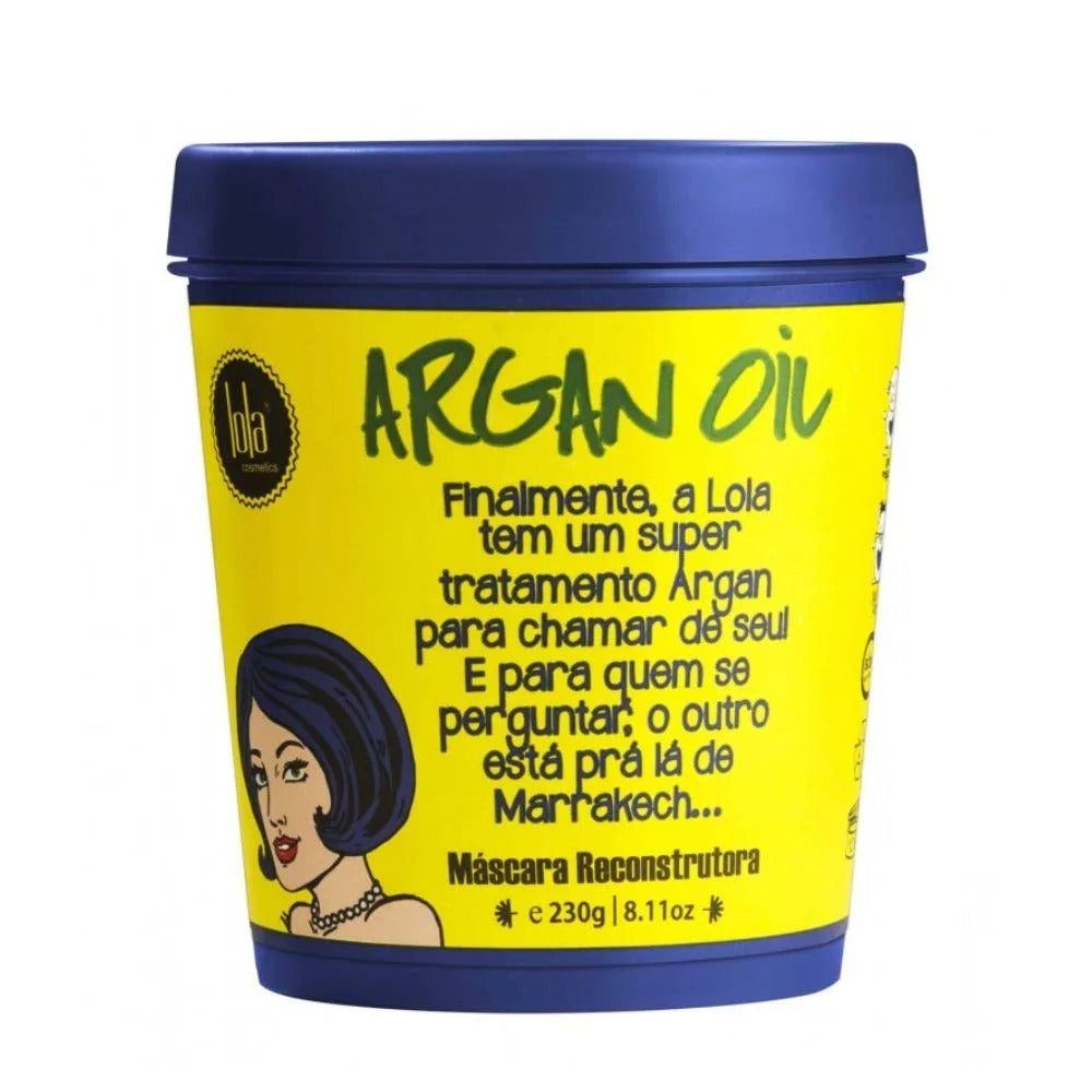 Mascarilla Reconstrucción Argan Oil Lola Cosmetics 230g_0