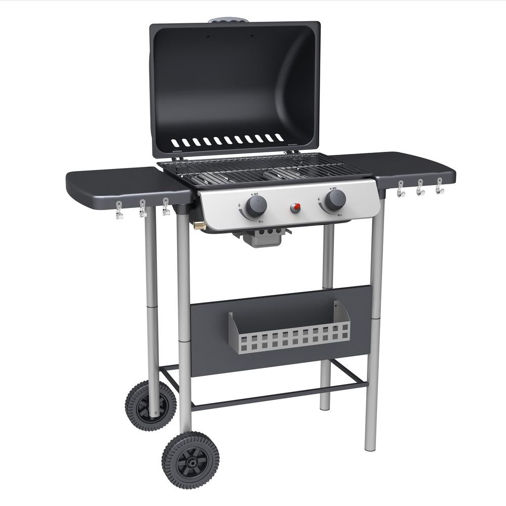 Barbacoa Gas 2 Quemadores Annika Acero 105 X 49 X 100 Cm Ldk Garden