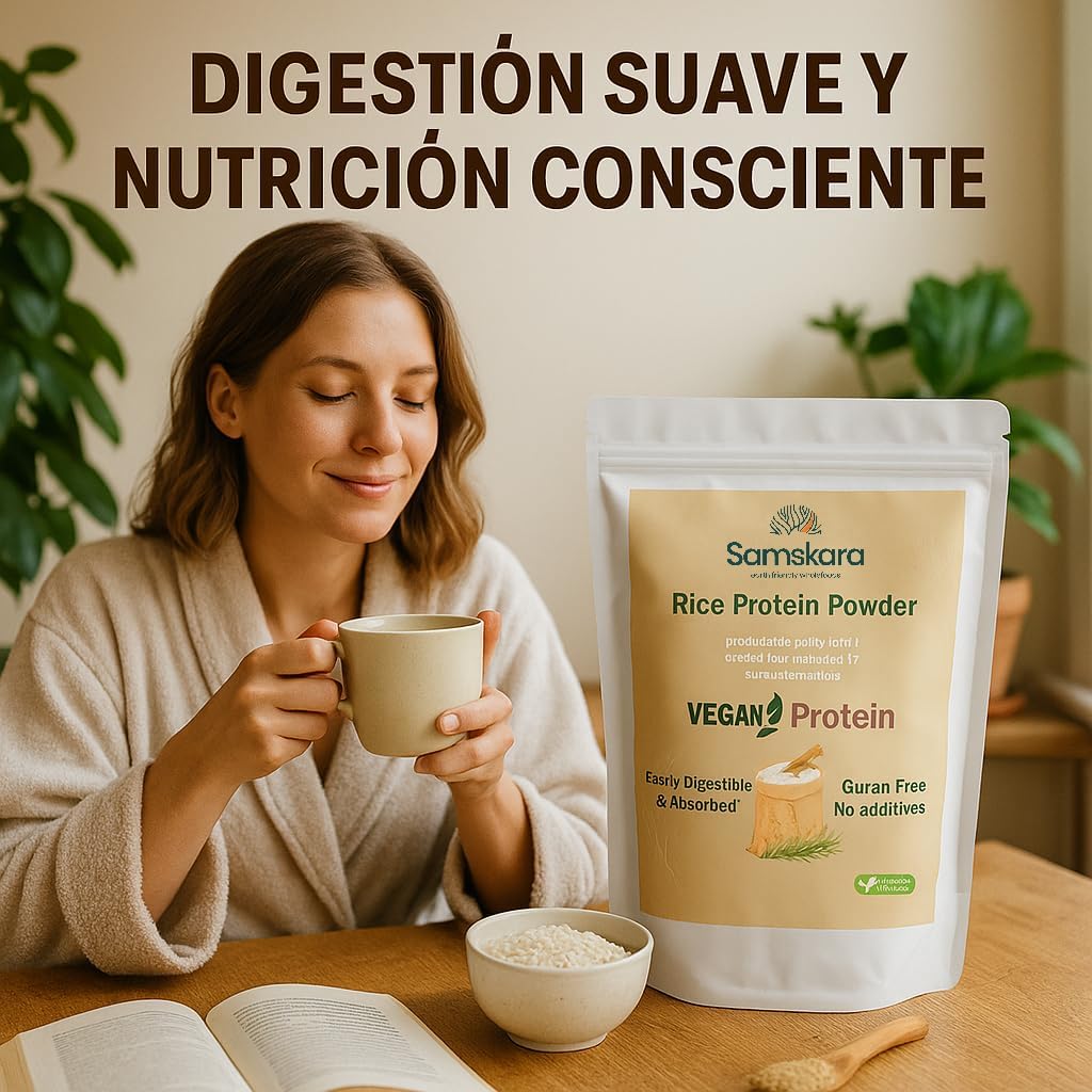 Proteína De Arroz Blanco - 4kg (500g Envase Retail + 3,5kg Bolsa Granel De Recarga) | Proteína Vegetal En Polvo Vegana_5