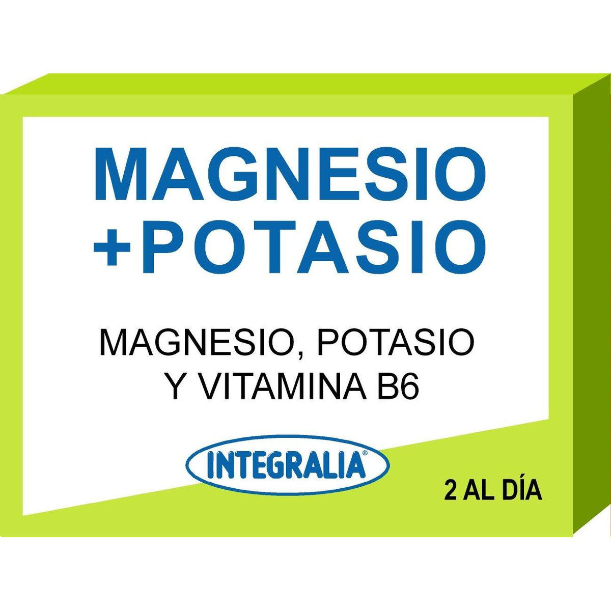 Magnesio + Potasio + Vitamina B6 Integralia 60 Caps