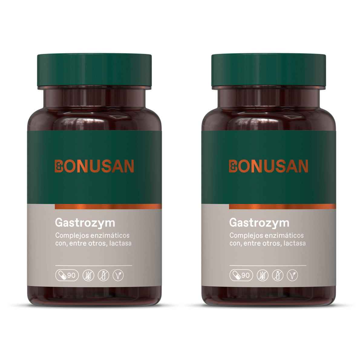 Pack 2 Gastrozym Bonusan 90 cápsulas