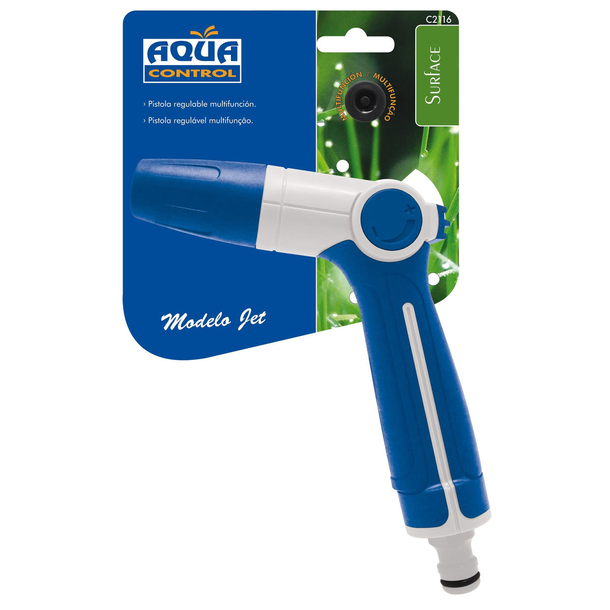 Pistola de riego multifunción jet Aqua Contol