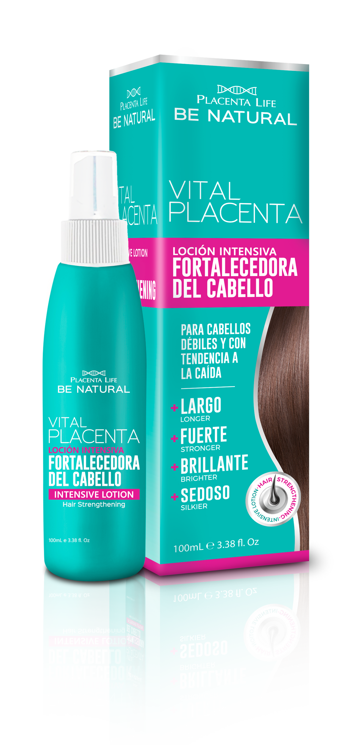 Vital Placenta Fortalecedor De Cabello 100ml_0