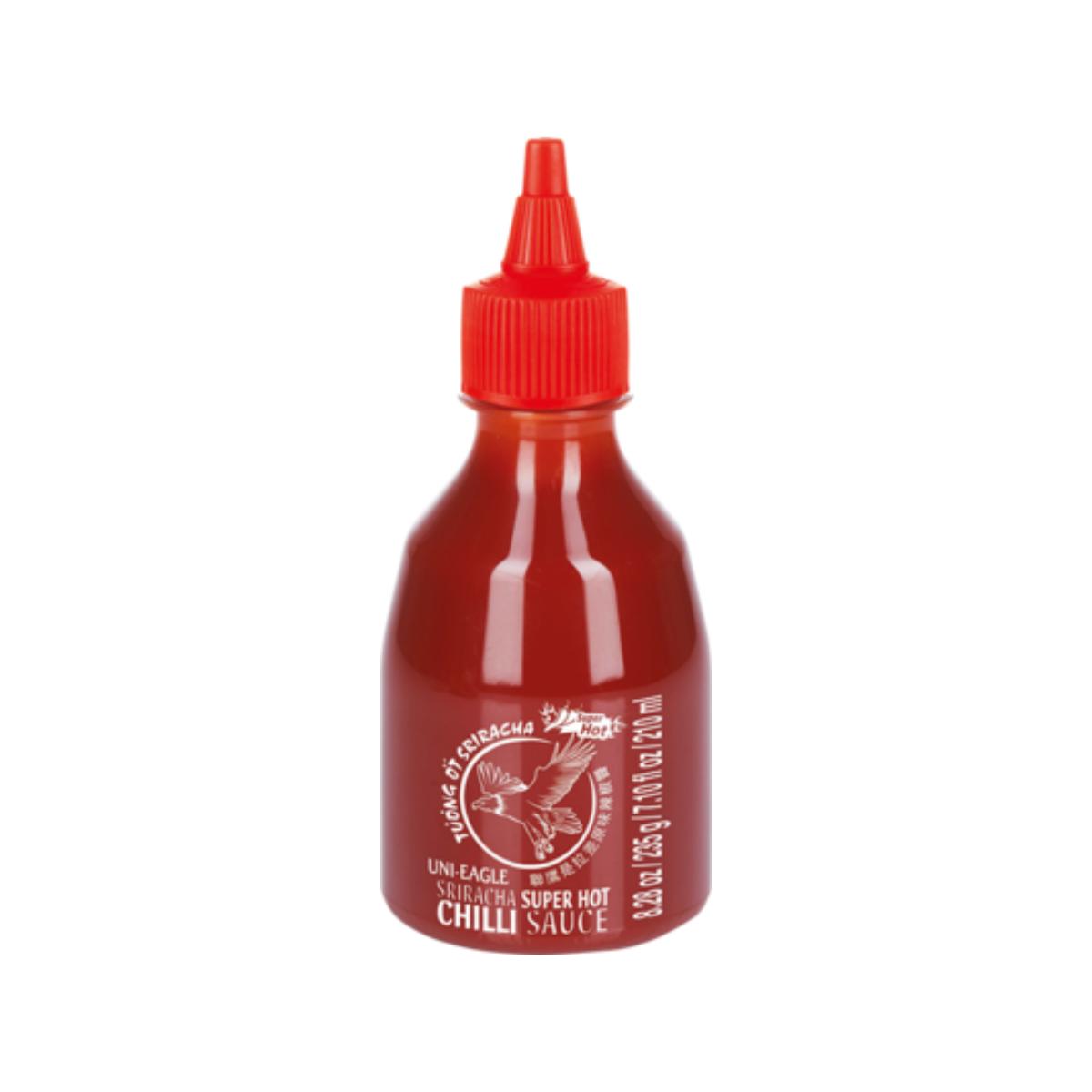 Salsa de Chile, Sriracha muy picante Uni-eagle 235 g