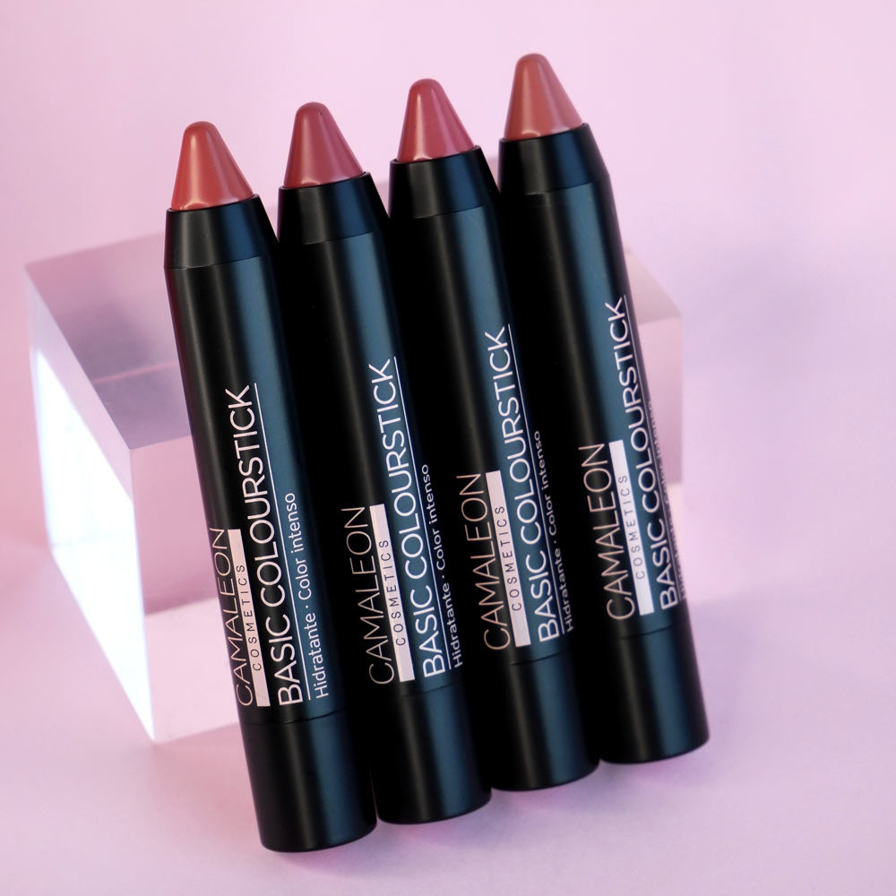 Pintalabios Nude Marrón Basic Colourstick 4g Camaleon Cosmetics_3