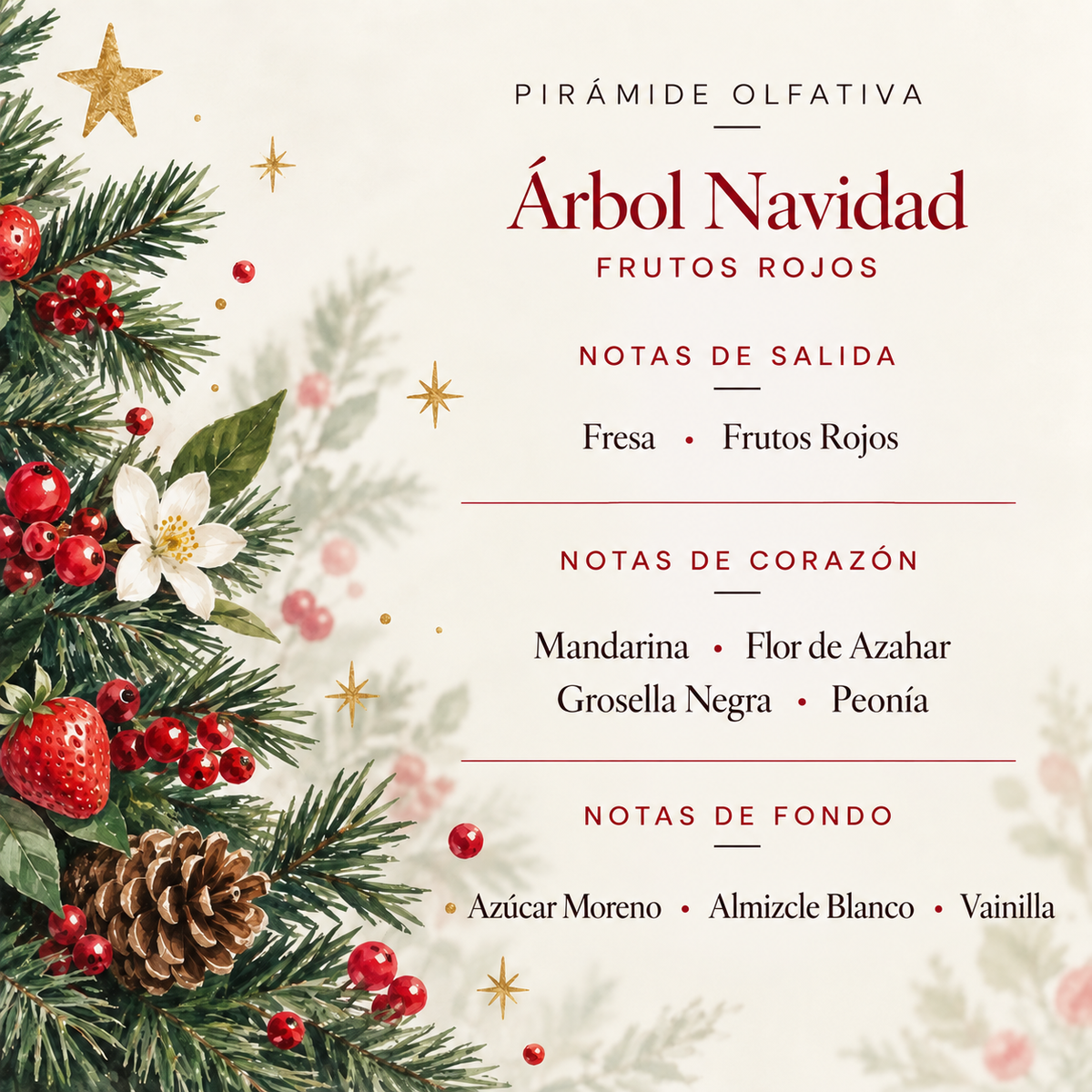 Ambientador Difusor Árbol de Navidad Frutos Rojos Deco Diffuser SYS Aromas 90 ml | Afrutado y Dulce_4