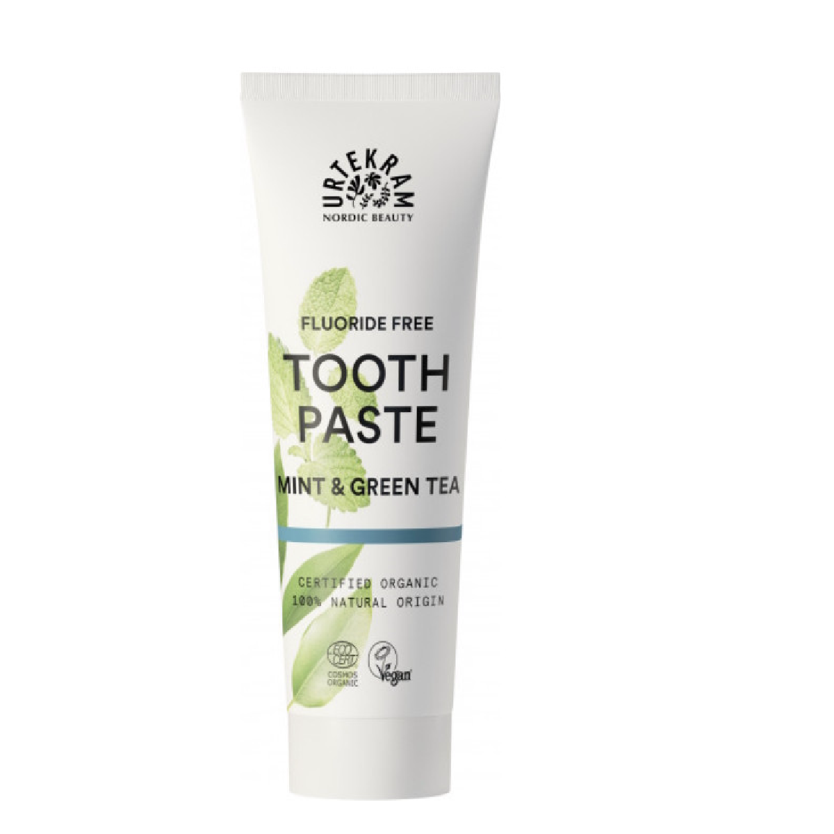 Dentífrico Menta y Té verde Urtekram 75 ml
