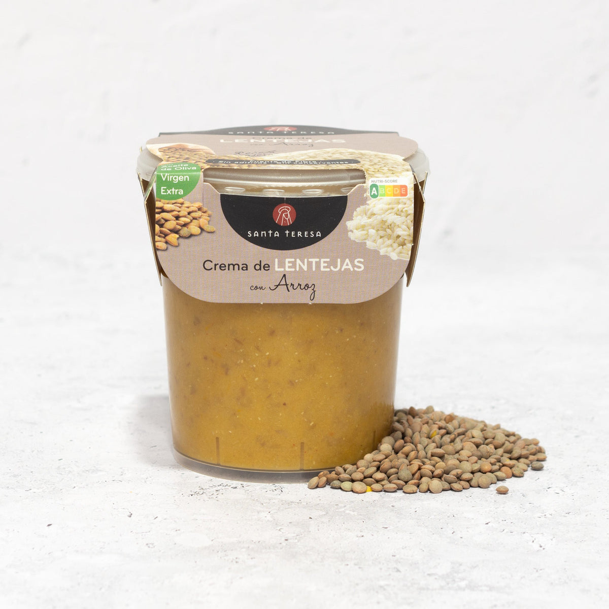 Crema De Lentejas Con Arroz 400ml_0