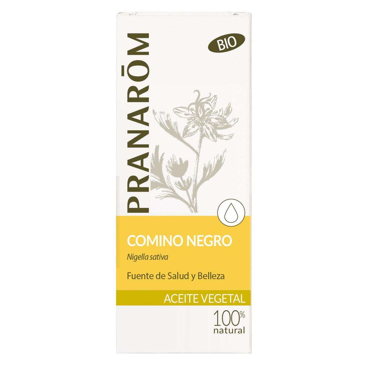 Aceite Vegetal Comino Negro BIO Pranaróm 50ml 50 ml