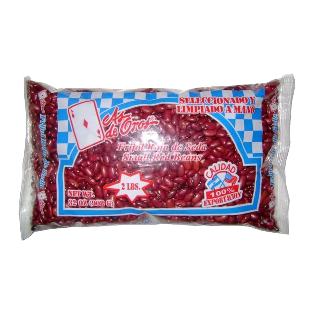 Frijol Rojo de Seda As de Oro 2LB