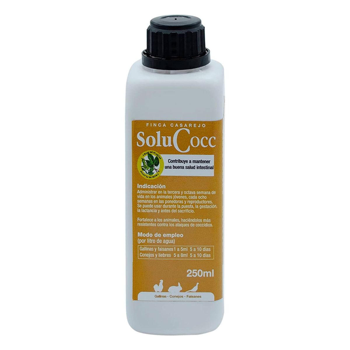 Pack - Previene Coccidios Y Vermes En Gallinas, Faisanes, Conejos - Vitaminas Naturales Para Animales - 250ml_3