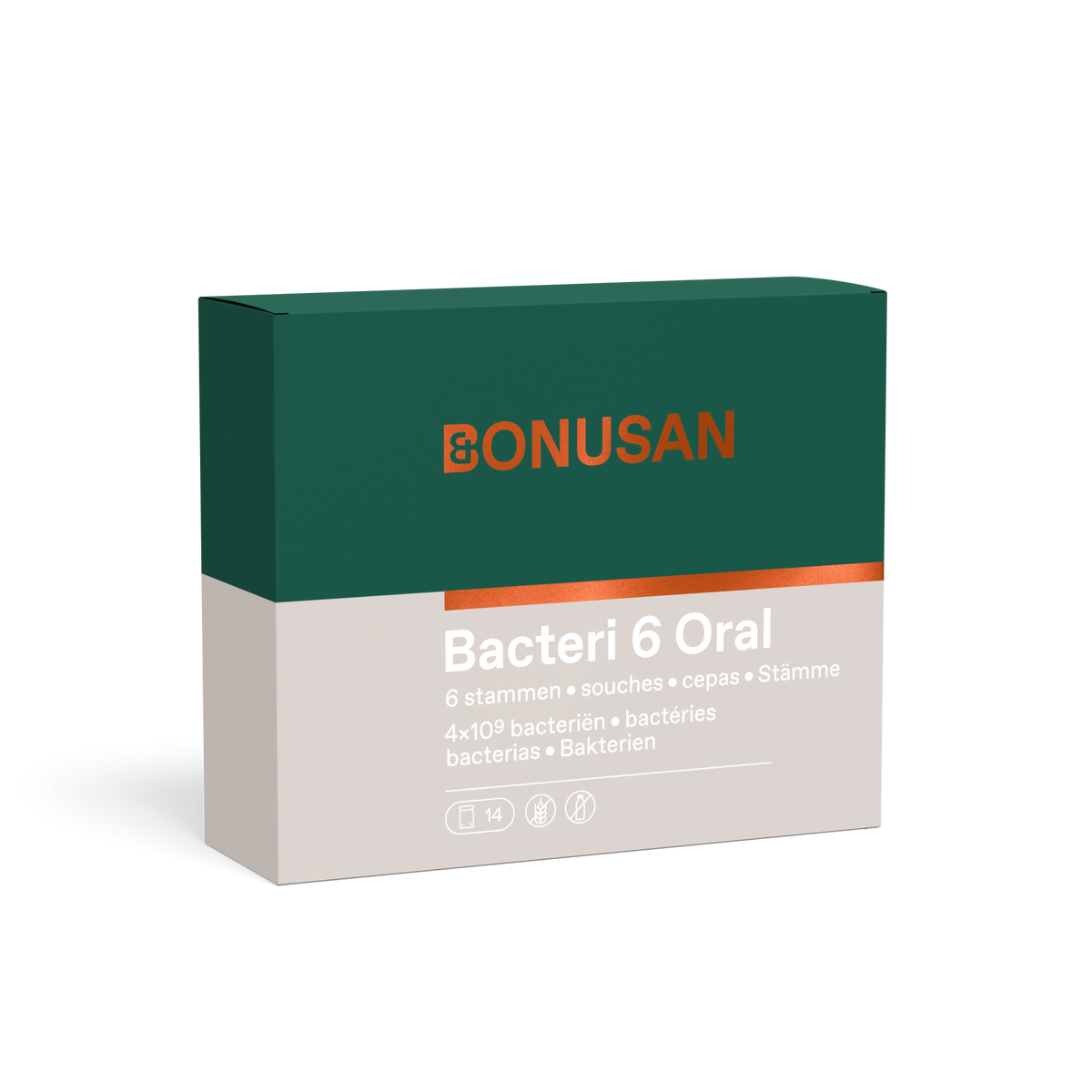 Bacteri 6 Oral Bonusan 14 sobres