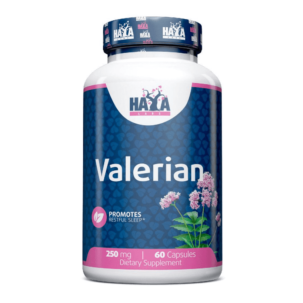 Valeriana 250mg - 60 Cápsulas - Mejora Del Sueño - Haya Labs_0