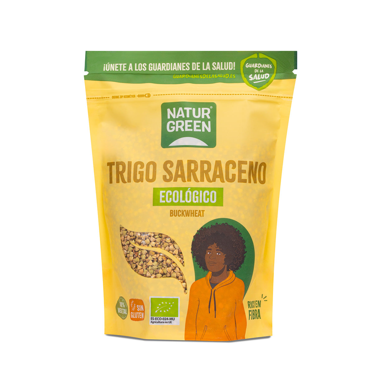 Trigo Sarraceno bio sin gluten, Naturgreen, 500 g