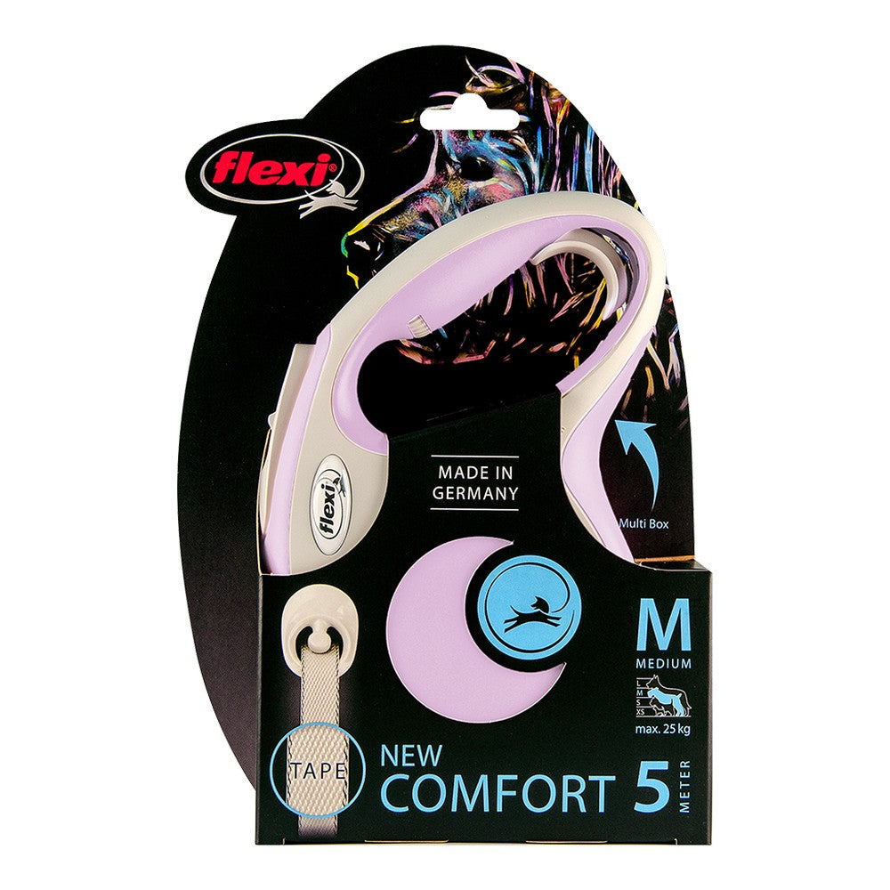 Correa Para Perros Flexi New Comfort Rosa Talla S_0
