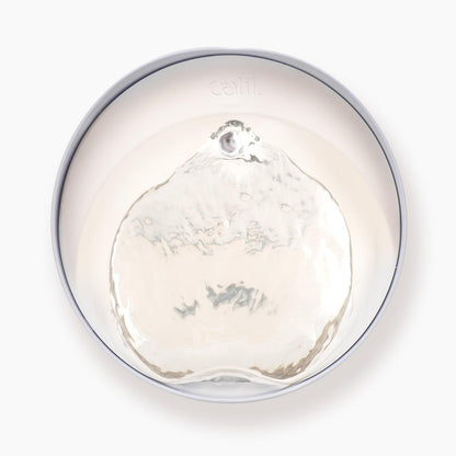 Fuente Bebedero para Gatos de Acero Inoxidable Blanca Catit PIXI 2,5 L