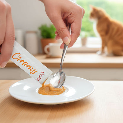 Snack Líquido para Gatitos Creamy Booster Pollo Catit 4 x 10 g