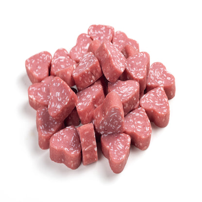 Snack Semihumedo Para Gato En Mini Corazones De Pollo Y Pescado Truly 20 Bolsas X 50 Gr_1