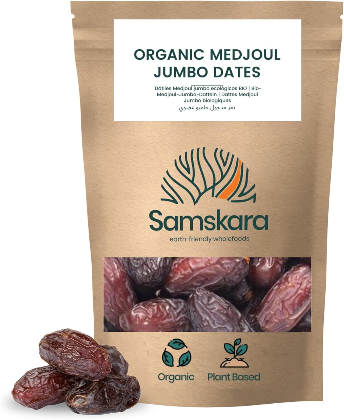 Dátiles Medjoul Bio - 5kg (caja Original A Granel) | Dátiles Ecológicos Naturales, Endulzante Vegano_0