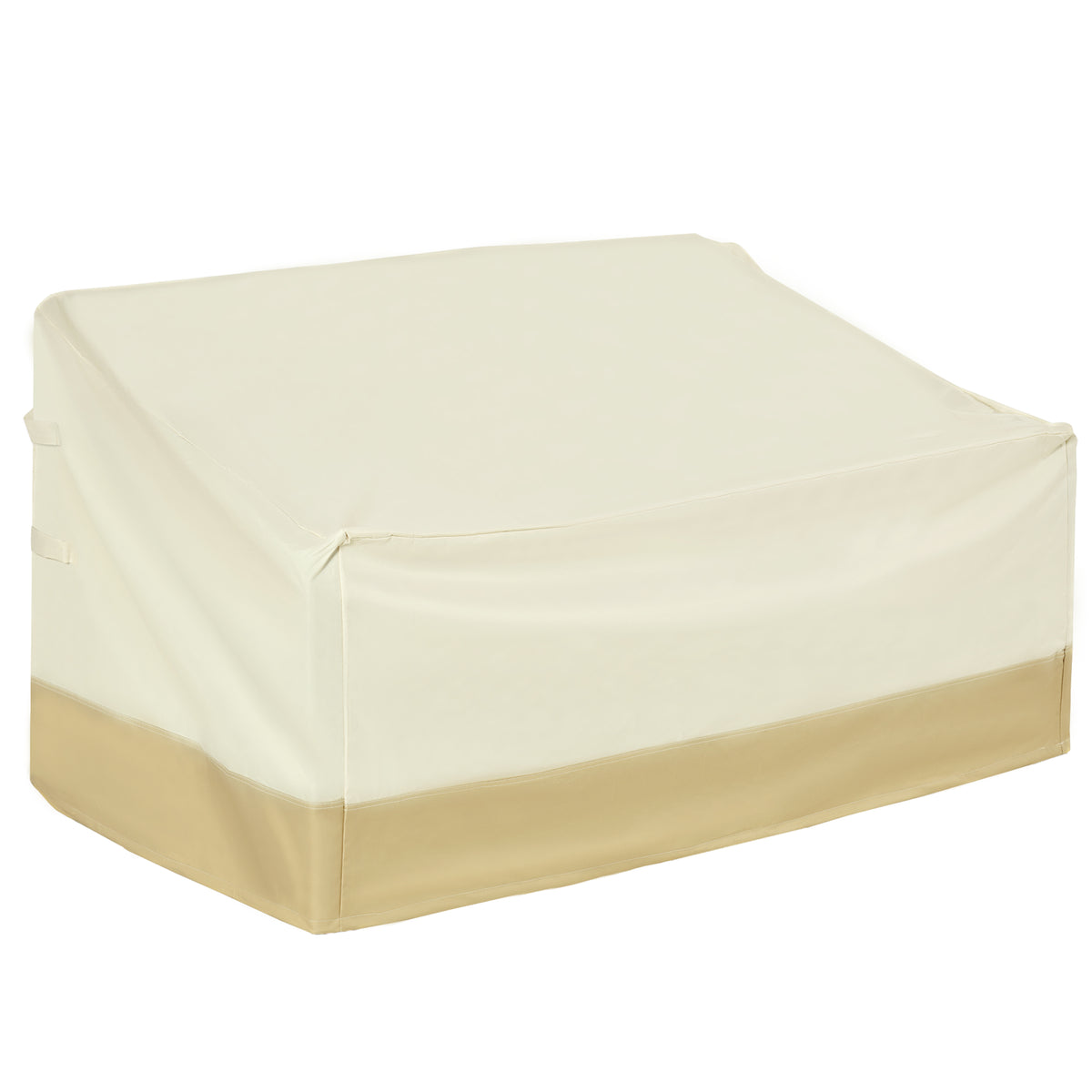 Funda Protectora Para Banco Outsunny Beige Y Café 152x87x79 Cm_0