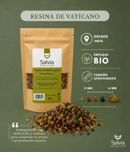 Salvia - Resina Vaticano En Grano, Granel | 50g_1