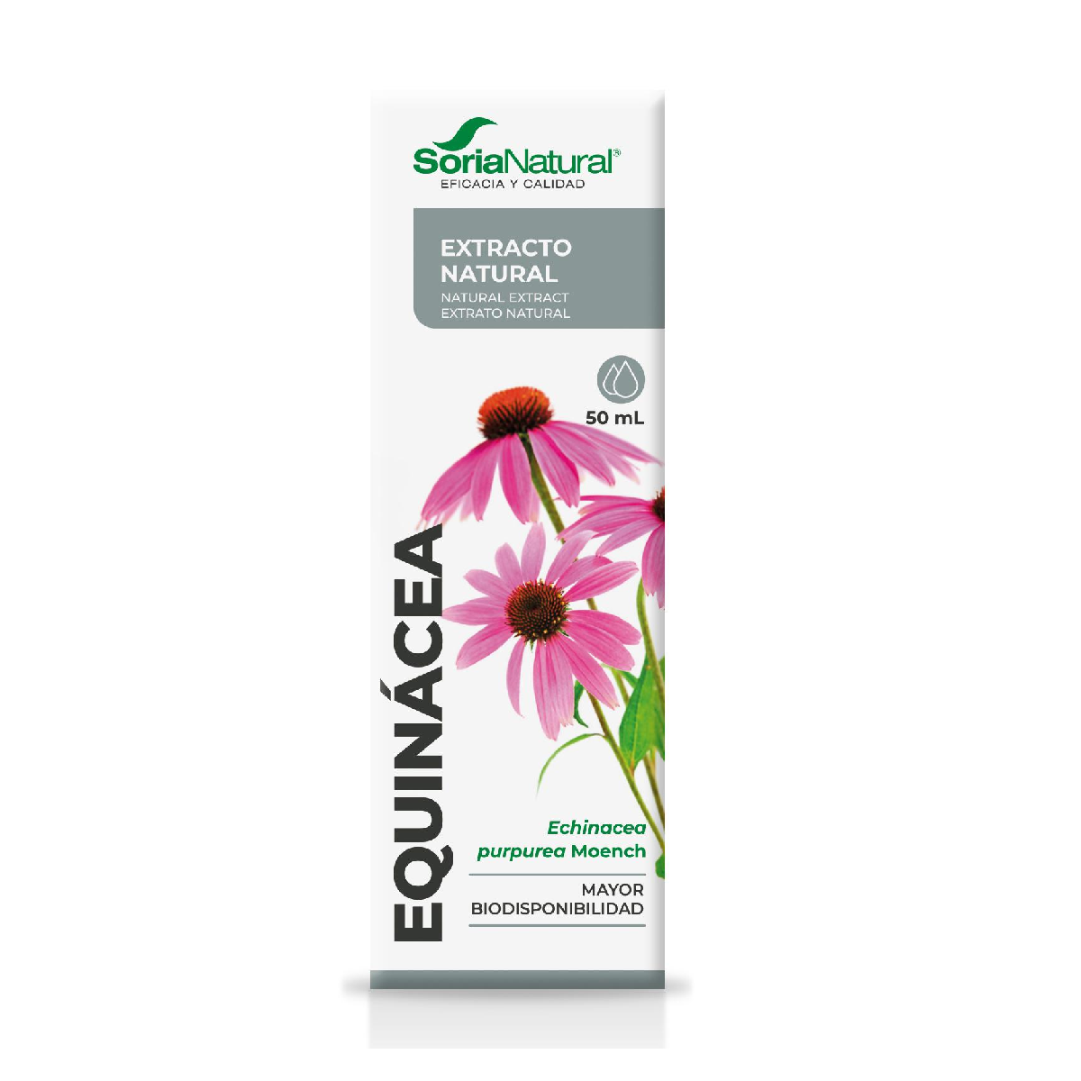 Extracto de Equinácea Soria Natural, 50 ml