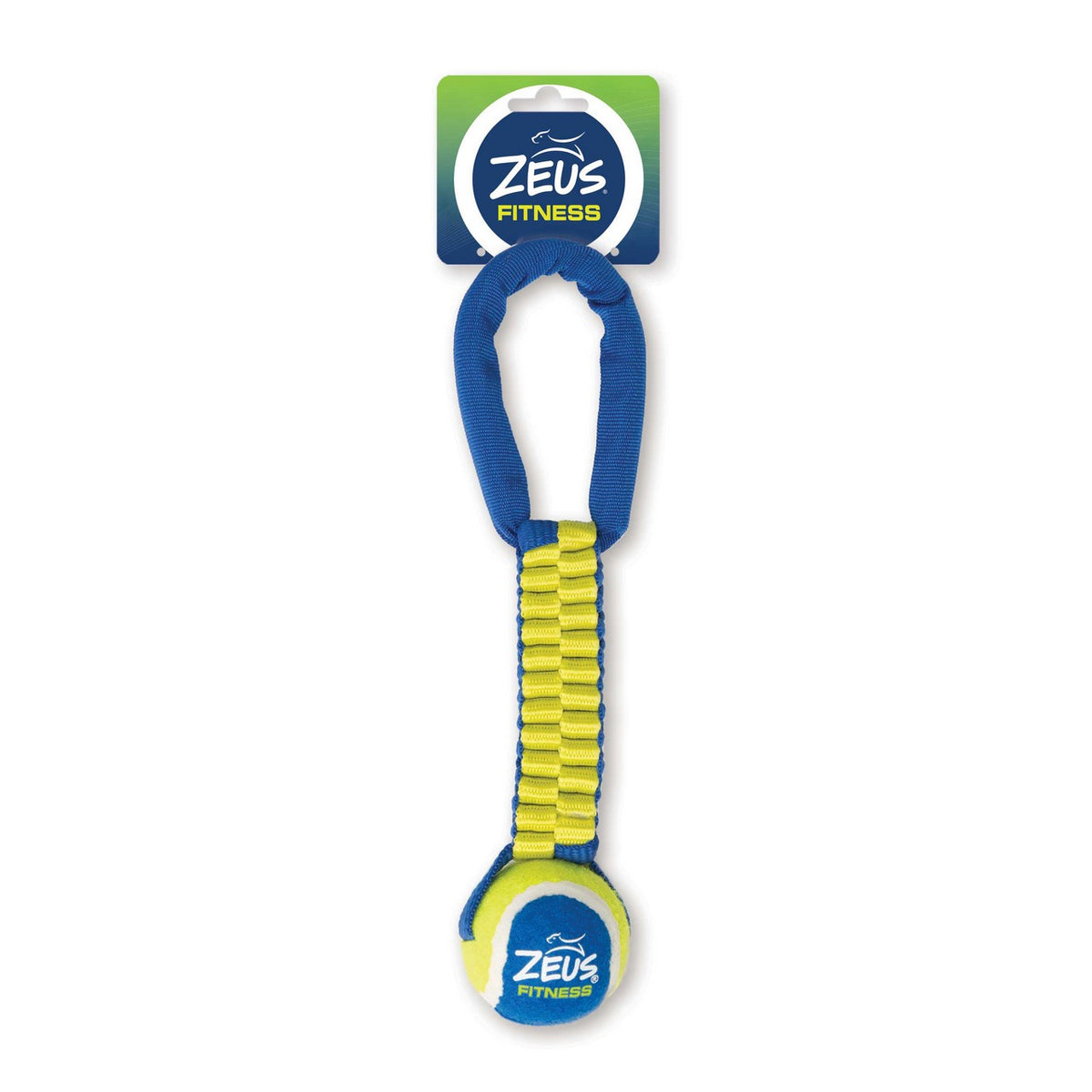 Fitness Tennis Nylon Twist Tug para Perros Zeus 28cm