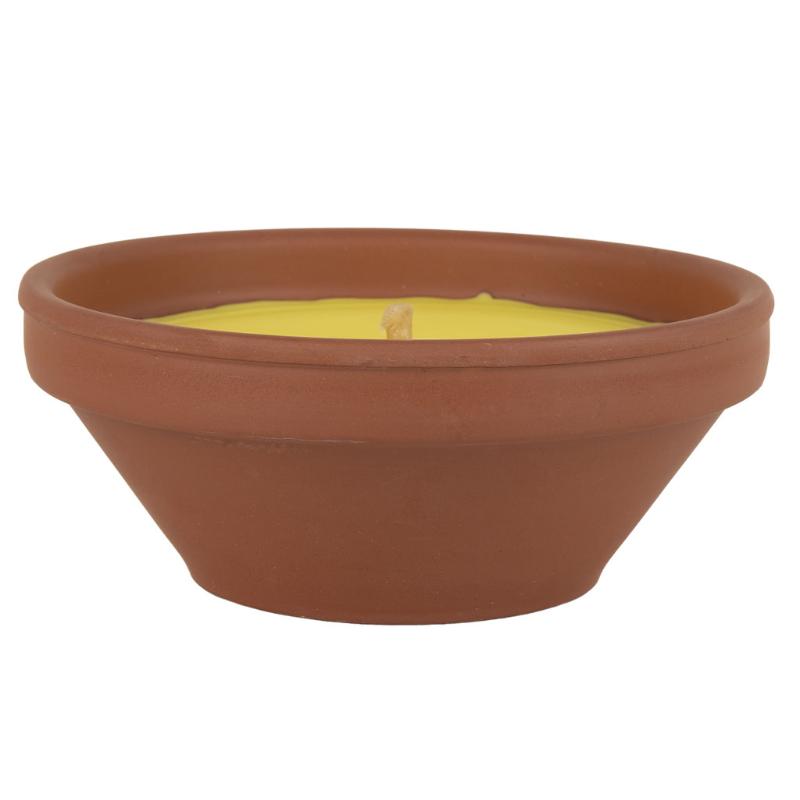 Vela Aromática De Citronela Recipiente Terracota 300 G_2
