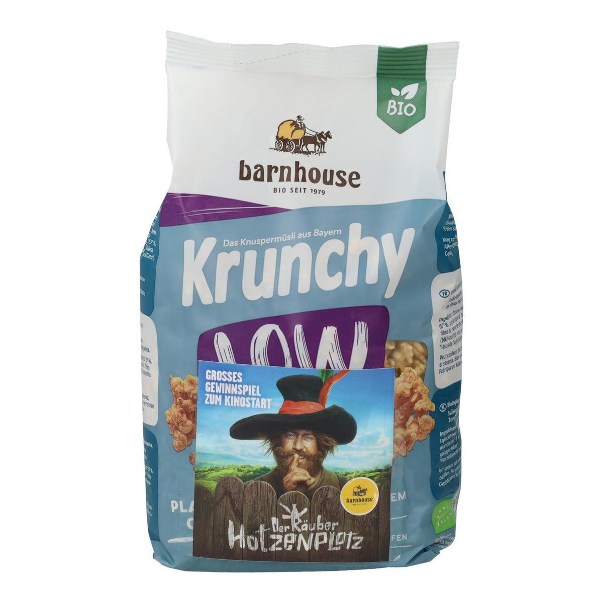 Muesli Krunchy de Avena bajo en azúcar Barnhouse 375 g
