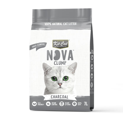 Pack 2x Kit Cat Arena Eco Nova Pack Ahorro - Charcoal 7 L Arena para gatos