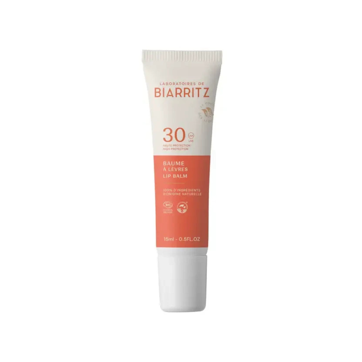 Bálsamo Labial SPF 30 Alga-Gorria® & aceite de jojoba Bio, Laboratorios Biarritz, 15 ml