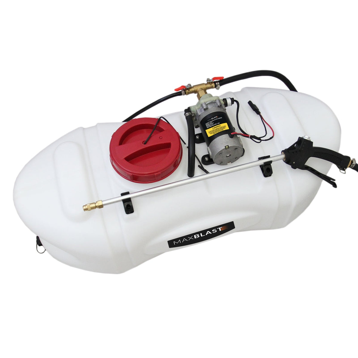 Atv Quad Pulverizador Agrícola Lanza De Mano 12v 100l De Tanque Cultivo Malezas_3