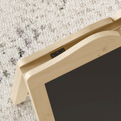 Pizarra Caballete Vinsetto Abeto, Mdf Madera Natural 51x60x101 Cm_4