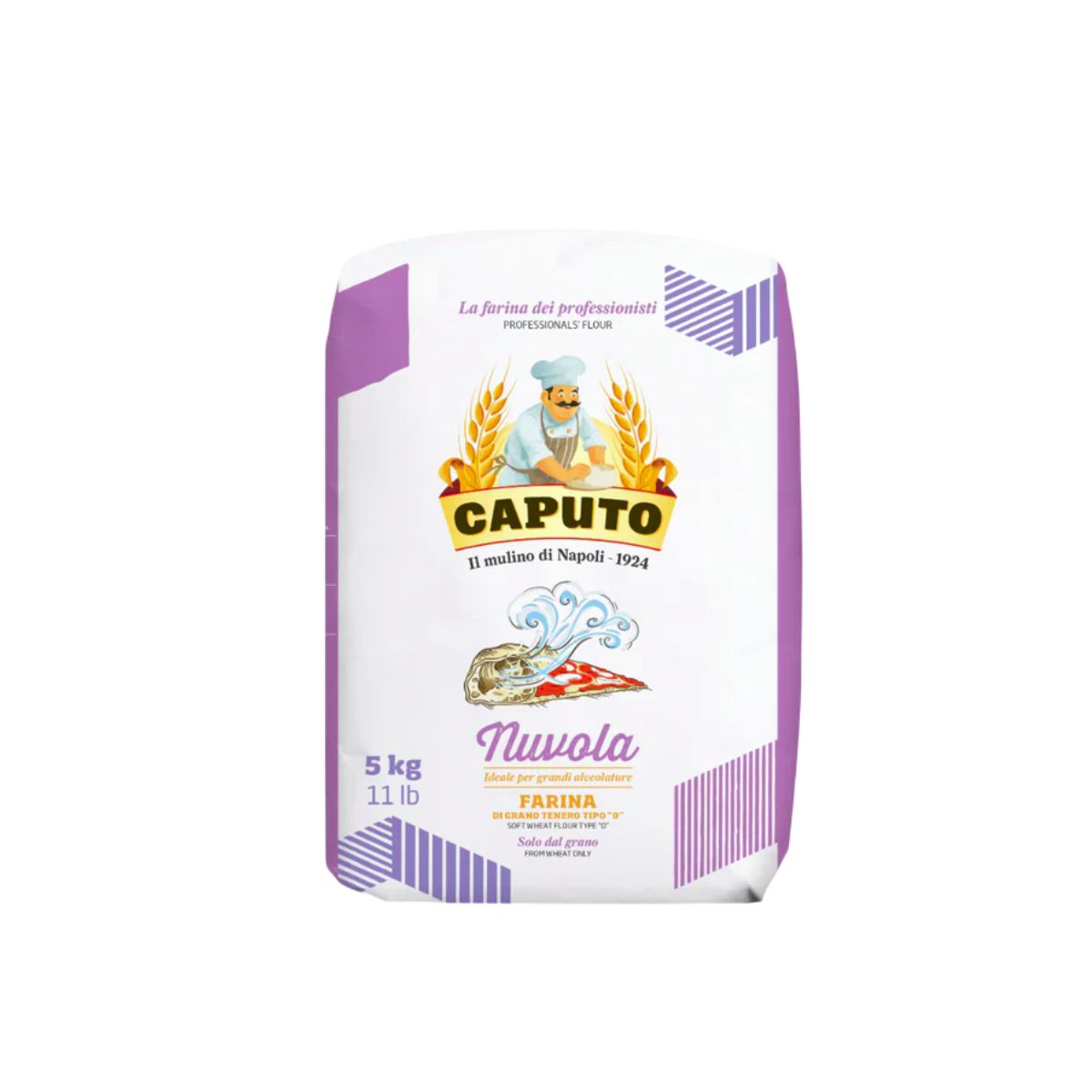 Harina Nuvola tipo 0, CAPUTO, 5 Kg