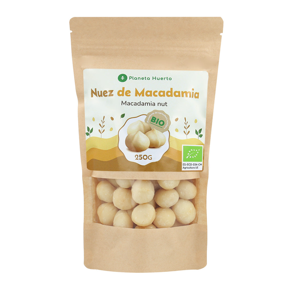Nueces de macadamia ECO Planeta Huerto 250 g