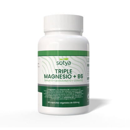 Triple Magnesio Sotya 90 cápsulas