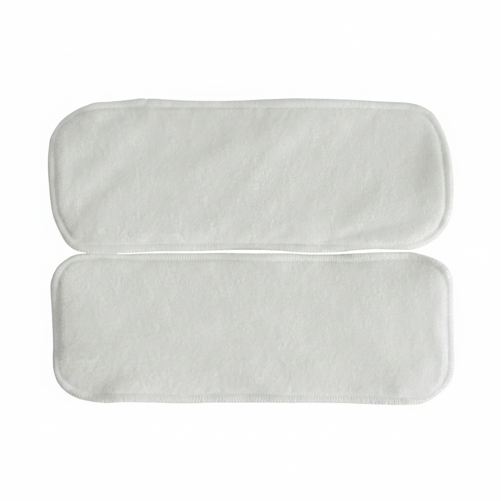 Inserto Absorbente Pañal Tela Bambú Microfibra Adznadons 4 Capas 300ml 3-15kg Certificado Oeko-tex Antibacteriano Natura_0