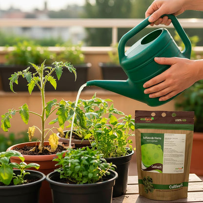 Cultivers Sulfato De Hierro Heptahidratado Granulado 5 Kg | Producto Mineral Para Jardinería Y Hogar, Uso Técnico En…_3