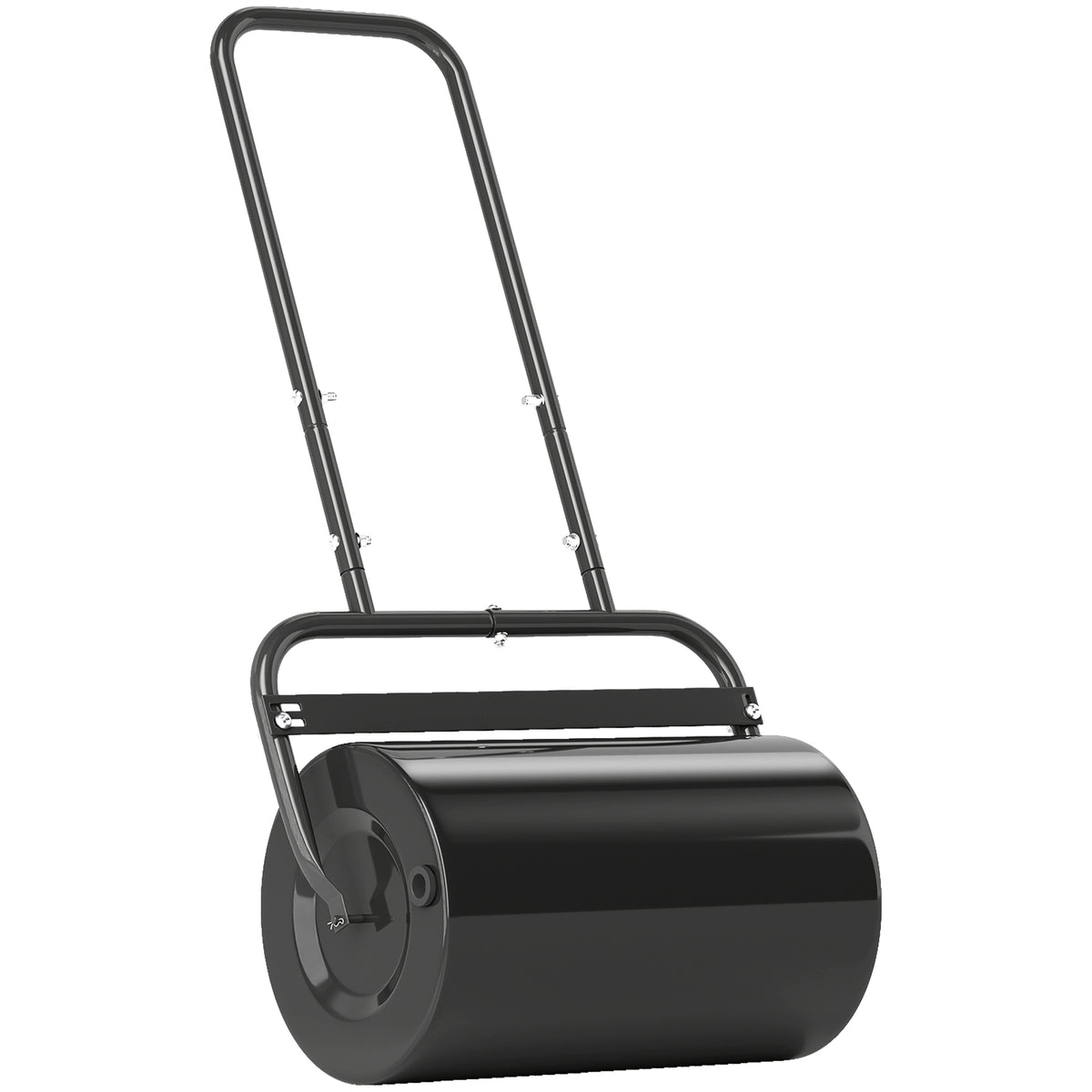 Rodillo Para Césped Outsunny Acero, Metal Negro 58x32.5x113cm_0