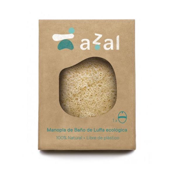 Manopla corporal  luffa ecológica ovalada
