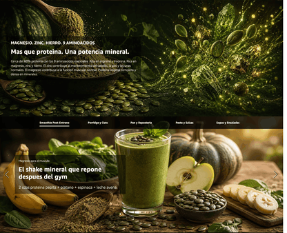 Proteína De Calabaza Bio - 500g | Proteína Vegetal Ecológica Vegana Para Batidos Y Repostería, Sin Azúcares Añadidos_4