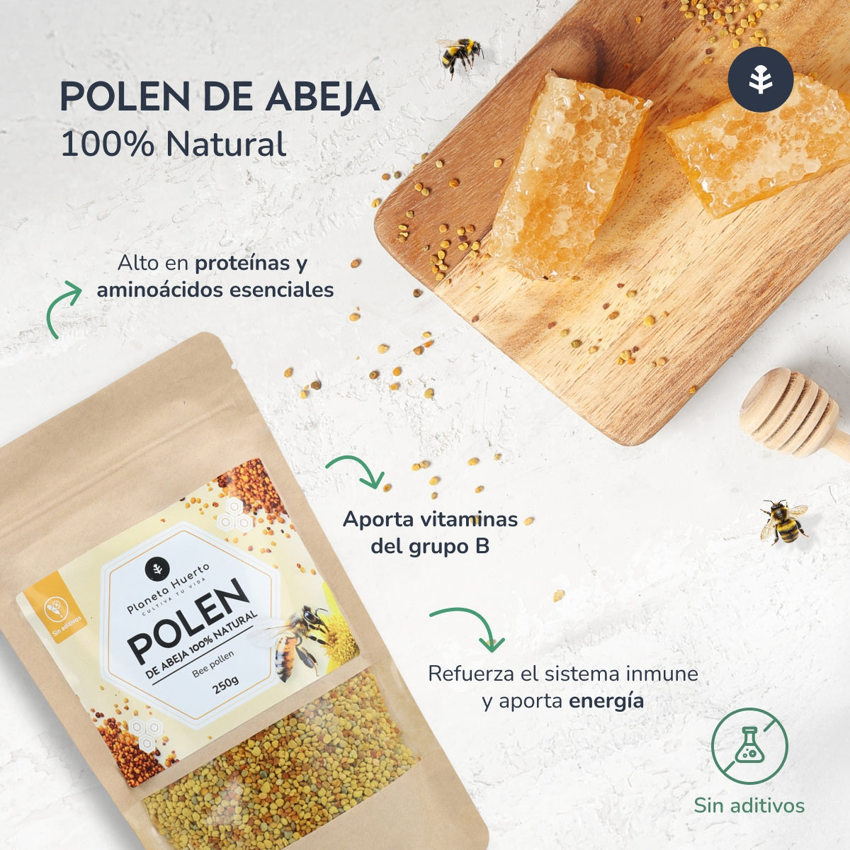 Polen de abeja Planeta Huerto 250 g